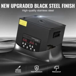 10L Ultraljudsrengöringsmaskin, Korgvärmare och Timer 240W, Nyckelfunktioner för Effektiv Rengöring