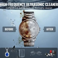 10L Ultraljudsrengöringsmaskin, Korgvärmare och Timer 240W, Nyckelfunktioner för Effektiv Rengöring