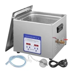 10L 240W 40kHz kommersiell digital ultraljudsrengörare, djuprengöring, justerbar tid/temperatur, humaniserad design, bred applikation