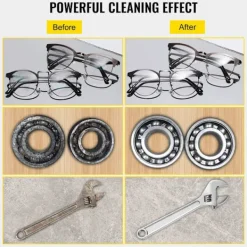 Ultraljudstvätt-30L 600W 40kHz ultraljudsrengörare med justerbar tid/temperatur, kraftfull rengöring, användarvänliga detaljer