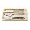 LAGUIOLE Cheese knives Laguiole Steel SET 3 SdV