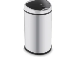 Soptunnor & Papperskorgar-Lamart Sensor beröringsfri soptunna 58L rostfritt stål (LT8045)