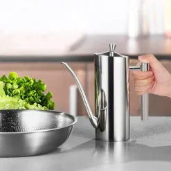 Läcksäker kryddkruka i rostfritt stål (0,7L)