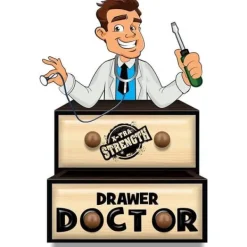 Lådläkarens starkaste fästen på marknaden - Reparationssats för lådfixering (2 lådor)