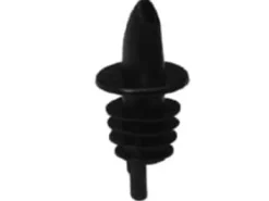 Lådstopp Freeflow plast svart - (12 st.)