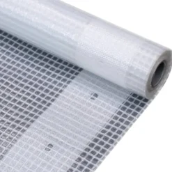 vidaXL Leno presenning 2 st 260 g/m² 3x10 m vit