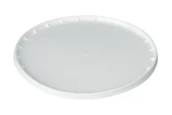 Låg 289mm til 10l spand hvid