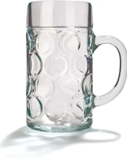 Ölglas, Ölsejdel, Ölkrus, Ölmugg - set med 6 ölglas ISAR 0,5 liter