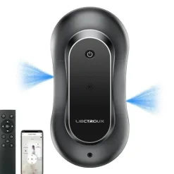 Rengöringsmedel-LIECTROUX Fönsterputningsrobot YW810 - APP-kontroll - Dubbel sprutning - 10 Tvättlappar