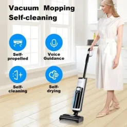 LIECTROUX i7 PRO 3 i 1 sladdlös multifunktionsmopp dammsugare - sug / tvätt / torkning - självrengörande