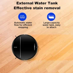 Liectroux M7S Pro – Ansluten robotdammsugare och golvmopp, 4000 Pa sugkraft med kartnavigering och appstyrning