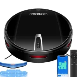 LIECTROUX V3S PRO - Ansluten robotdammsugare - 4000 Pa - Kartnavigering - Autonomi 120 min - 4400mAh batteri