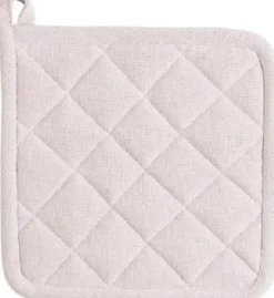 Linne & mer 2 st grytlappar mjuk rosa