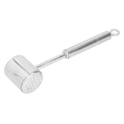 Köttklubbor-Liten kötthammare i rostfritt stål Dubbelsidig Steak Pounder Kött mörande verktyg för kök