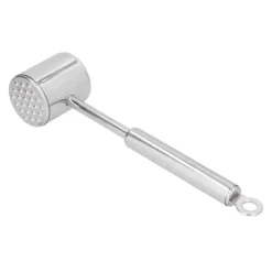 Köttklubbor-Liten kötthammare i rostfritt stål Dubbelsidig Steak Pounder Kött mörande verktyg för kök