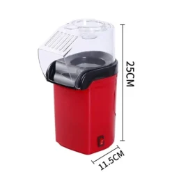 Popcornmaskiner-Liten Popcornmaskin. Poppa Popcorn helt utan att tillsätta Olja / Smör.