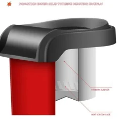 Popcornmaskiner-Liten Popcornmaskin. Poppa Popcorn helt utan att tillsätta Olja / Smör.