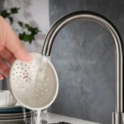 Durkslag & Silar-Litet Durkslag för Konservburkar - Vit - Silikon