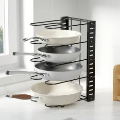 Köksorganiserare-LIVIT Justerbart Grytorganiseringsställ