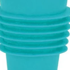 Livsmedelsgodkänd vinflaskpropp i silikon - dekorativ och praktisk återanvändbar vinkork i rostfritt stål - blå