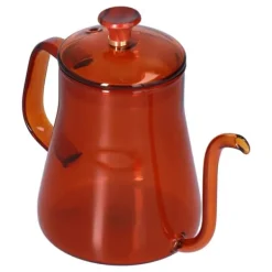 Kaffe- & Tekannor-Lång pip Vattenkokare Stor kapacitet Värmebeständig Lätt att rengöra Kaffekanna med lång mun Kaffe