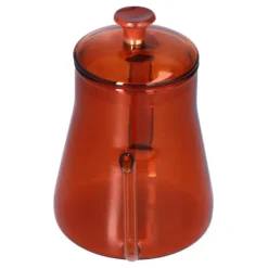 Kaffe- & Tekannor-Lång pip Vattenkokare Stor kapacitet Värmebeständig Lätt att rengöra Kaffekanna med lång mun Kaffe