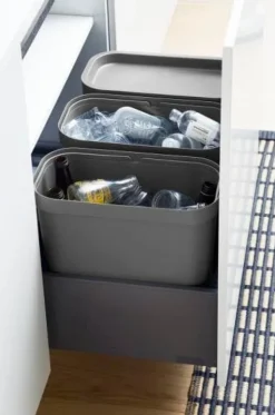 Smartstore Lock till Källsortering Collect 13L Grå