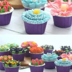 Utrustning För Tårtdekoration-Lollanda 14-delars Spritspåse & Munstyckeset, Tyllset, spritstyllar- Cake tool