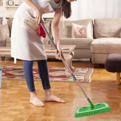 Rengöringsutrustning-Lollanda Ersättande Tygskydd för Swiffer Mopp 8-pack – Återanvändbara Mopptorkar för Våt och Torr Rengöring