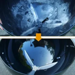 Grillar-Lollanda One-touch rengöringssystem-kit för Weber 22-1/2-Inch grill – förhöjd tjocklek, värmetålig och lätt att installera