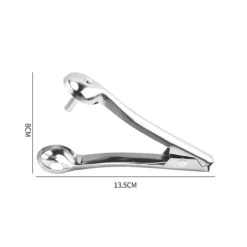 Matskalare & Urkärningsverktyg-Lollanda 2-pack multifunktionell körsbärskärnare i rostfritt stål – bärbar fruktkärnare, perfekt för att göra körsbärssylt