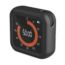 Äggklockor-Lollanda Visuell Timer 11 timmar 59 minuter,Uppladdningsbar Timer med Magnet & Stativ, Justerbar Volym