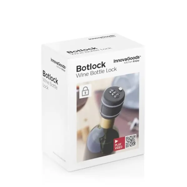 Flaskstopp & Flaskförslutare-Lås för vinflaskor Botlock InnovaGoods