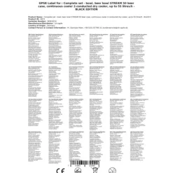 Öltapp - STREAM 50 ölväska, genomströmningskylare, 2-rads torrkylare, upp till 55 liter / h - SVART UTGÅNG, KEG:Type D, KEG 2:utan