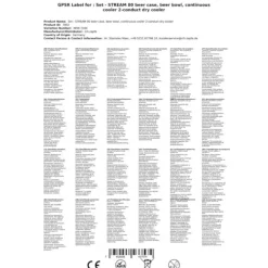 Ölkranar-Öltapp - STREAM 80 ölväska, genomströmningskylare, 2-rads torrkylare, KEG:Type M, KEG 2:Type A