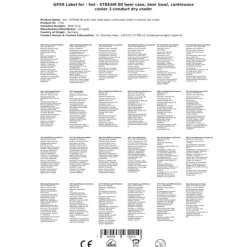 Ölkranar-Öltapp - STREAM 80 ölväska, genomströmningskylare, 2-rads torrkylare, KEG:Type A, KEG 2:Type A