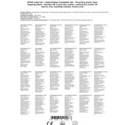 Öltapp- kontakt 40 2-sidigt torrkylare, kontinuerlig kylare 50 liter / h, inkl. Dispenserspelare, Green Line, KEG 2:Type D, KEG:NC Adapter