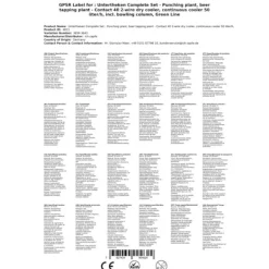 Ölkranar-Öltapp- kontakt 40 2-sidigt torrkylare, kontinuerlig kylare 50 liter / h, inkl. Dispenserspelare, Green Line, KEG:Type A, KEG 2:Type D