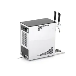 Ölkranar-Öltapp, öldispenser, ölmaskin, ölautomat, ölkylare, öltappingssystem PYGMY 25/k Exclusive, två trådsensor, Torr svalare utan CO2, luftkompressor