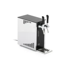 Ölkranar-Öltapp, öldispenser, ölmaskin, ölautomat, ölkylare, öltappingssystem PYGMY 25/k Exclusive, två trådsensor, Torr svalare utan CO2, luftkompressor