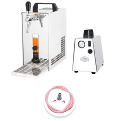 Öltapp PYGMY 25, en linje torr kylare, 35 liter/h -Bierkoffer, waterchiller, Green Line, KEG:KeyKeg