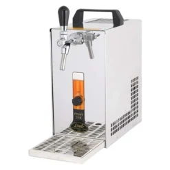 Öltapp ,PYGMY 20/K, med membranpump en linje torr kylanordning gjord av rostfritt stål, 25 liter/h, Green Line, KEG:5 liters adapter