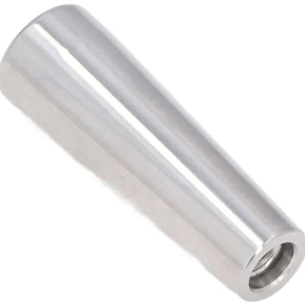 Öltappshandtag i rostfritt stål, spegelblankt utseende, rostbeständigt, 2,6 tum, ölmaskinshandtag, 3/8 tum