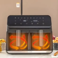 Fritöser-Luftfritös - InnovaGoods - 8L - Modern design - Variabel temperatur - 100 recept