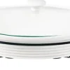 Maestro oval vit matvärmare 30 cm, 1,6 l