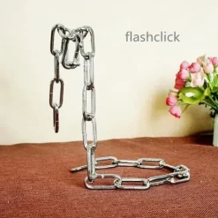 Magic Illusion Flytande Silverkedja Vinflaskhållare Stativställ Heminredning