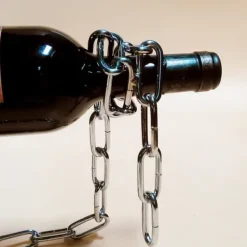 Magic Illusion Flytande vinflaskhållare Rep Lassokedja Vinställ Ny ankomst@BNM164