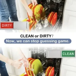 Diskmaskiner-Magnet / Skylt för diskmaskin – Clean / Dirty