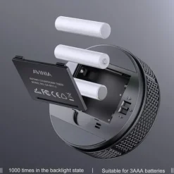 Magnetisk Digital KöksTimer - Stort LED-display, Nedräkning - Till Matlagning/Bakning/Klassrum (Svart)