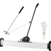 Rengöringsutrustning-Magnetisk sopmaskin 36 tum med hjul, teleskopiskt pickupverktyg, effektiv städning